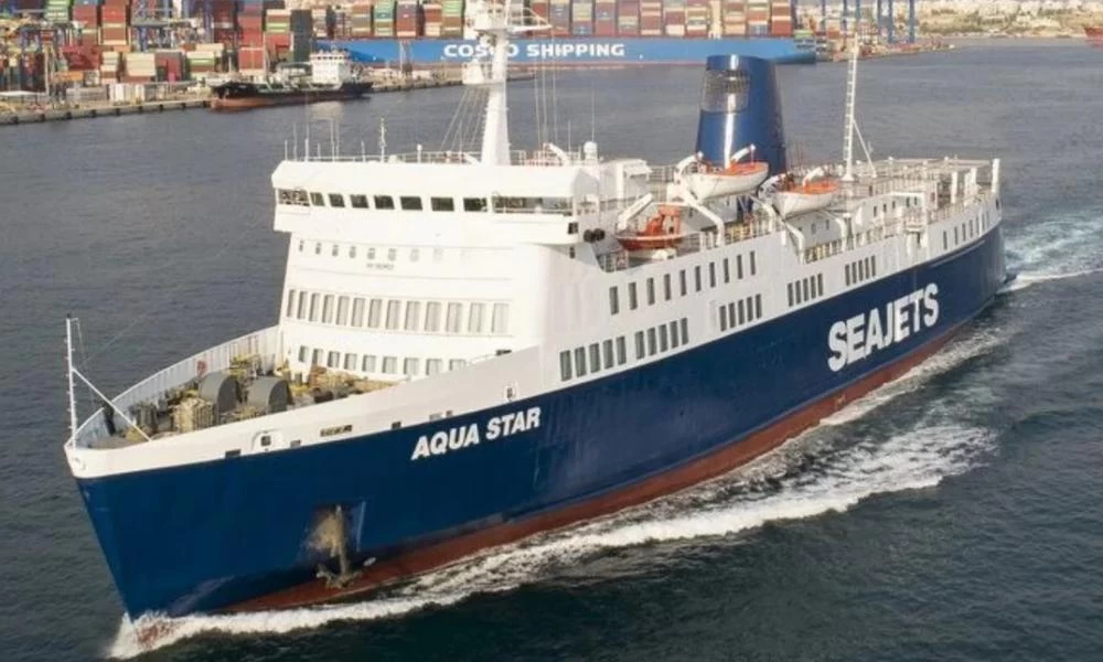 Λήμνος: Βλάβη στο Aqua Star - Μεταφέρει 516 επιβάτες